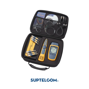 Kit de verificación y diagnóstico de redes cobre y fibra