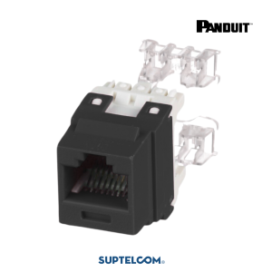NK688MBL Jack RJ45 tipo Keystone en Categoria 6, UTP de color Negro – Panduit NetKey