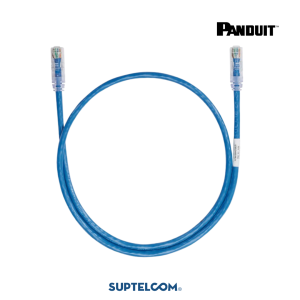 NK6APC3BU Patch Cord Categoria 6A UTP 3ft o 1 metro en color Azul en Panduit NetKey