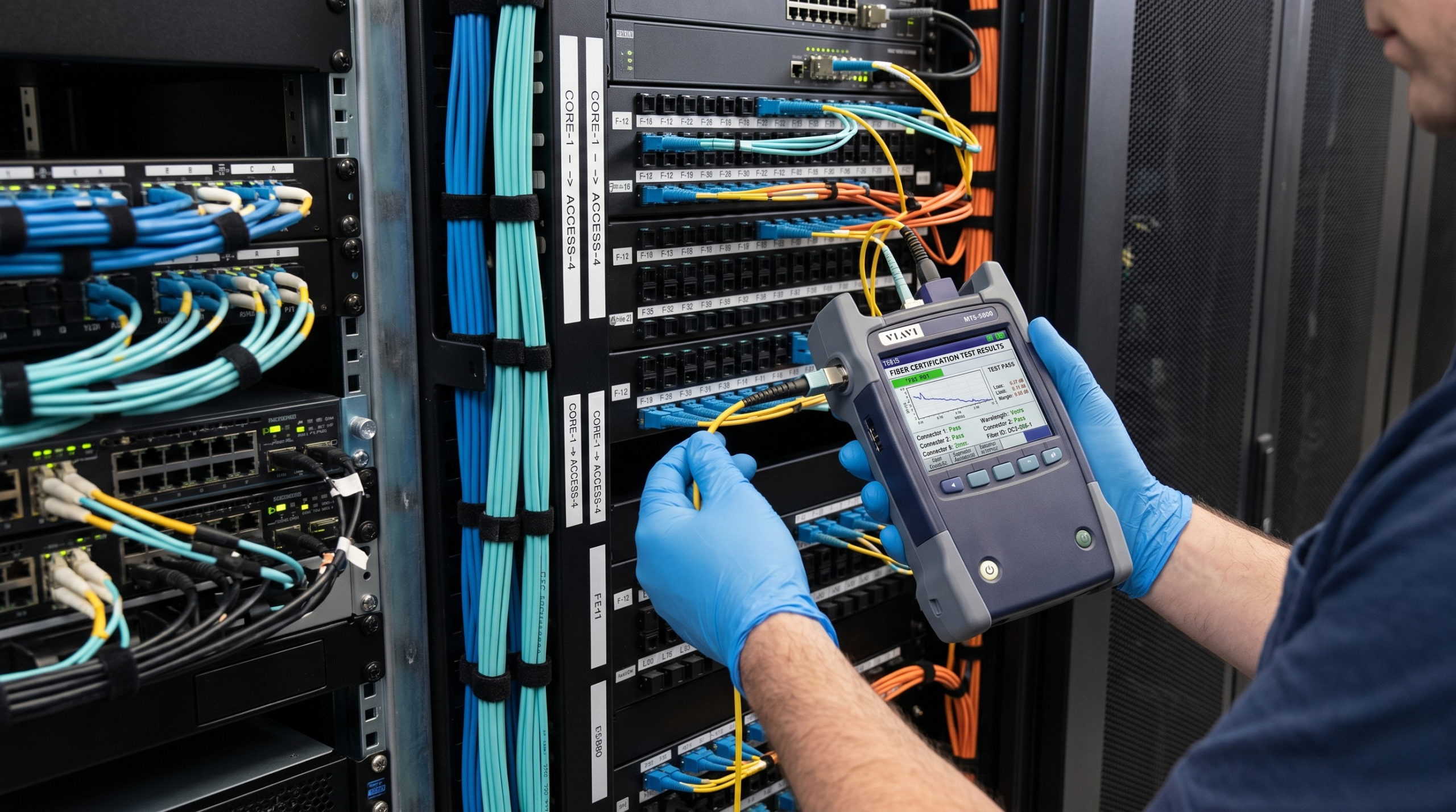 Certificación de redes con equipos Fluke en Ecuador por Suptelcom