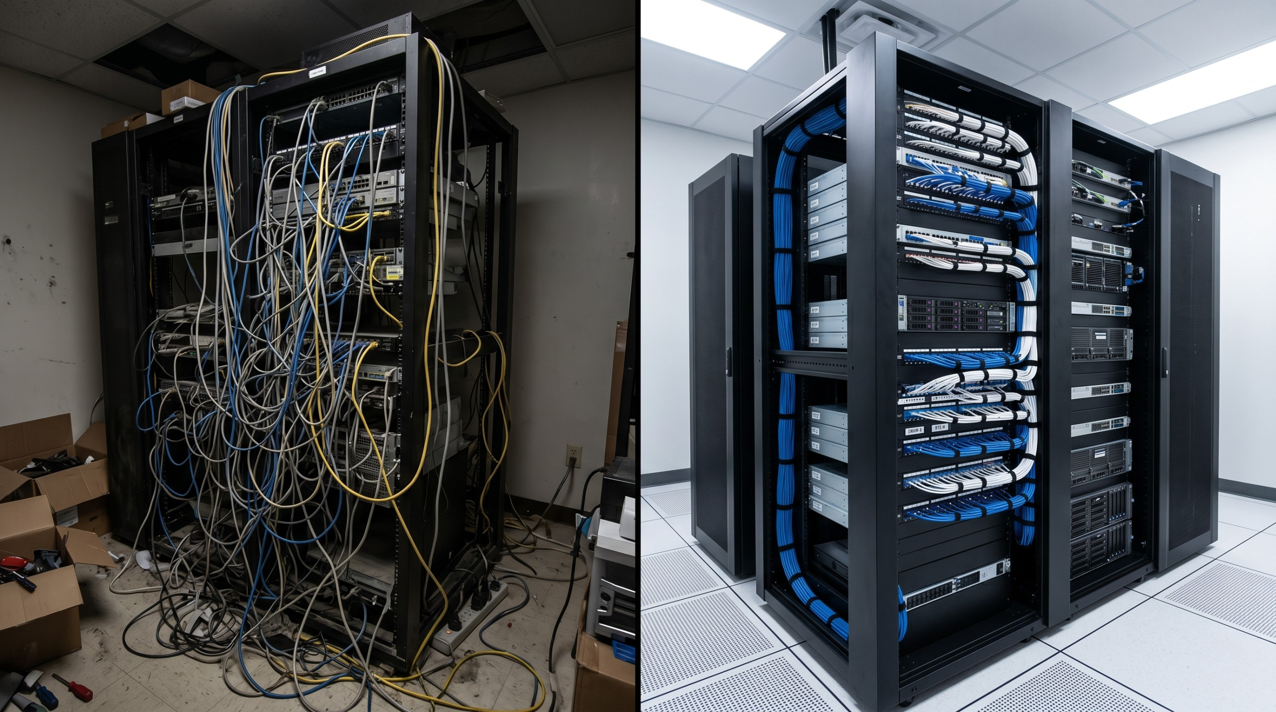 Instalación de infraestructura de red profesional por Suptelcom y Panduit en Ecuador